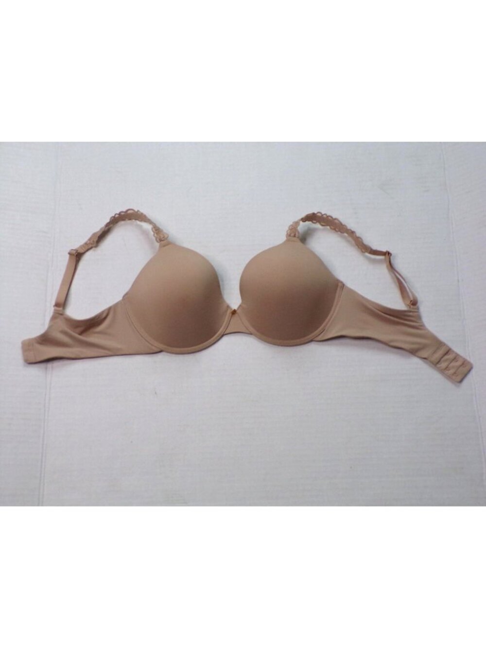 🆕 NATORI Pure Luxe Full UW T-Shirt Bra 34C Beige #732080 - Picture 8 of 11